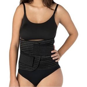 UpSpring Shrinkx Belly Wrap, Adjustable (Charcoal Gray, Large/X-Large)